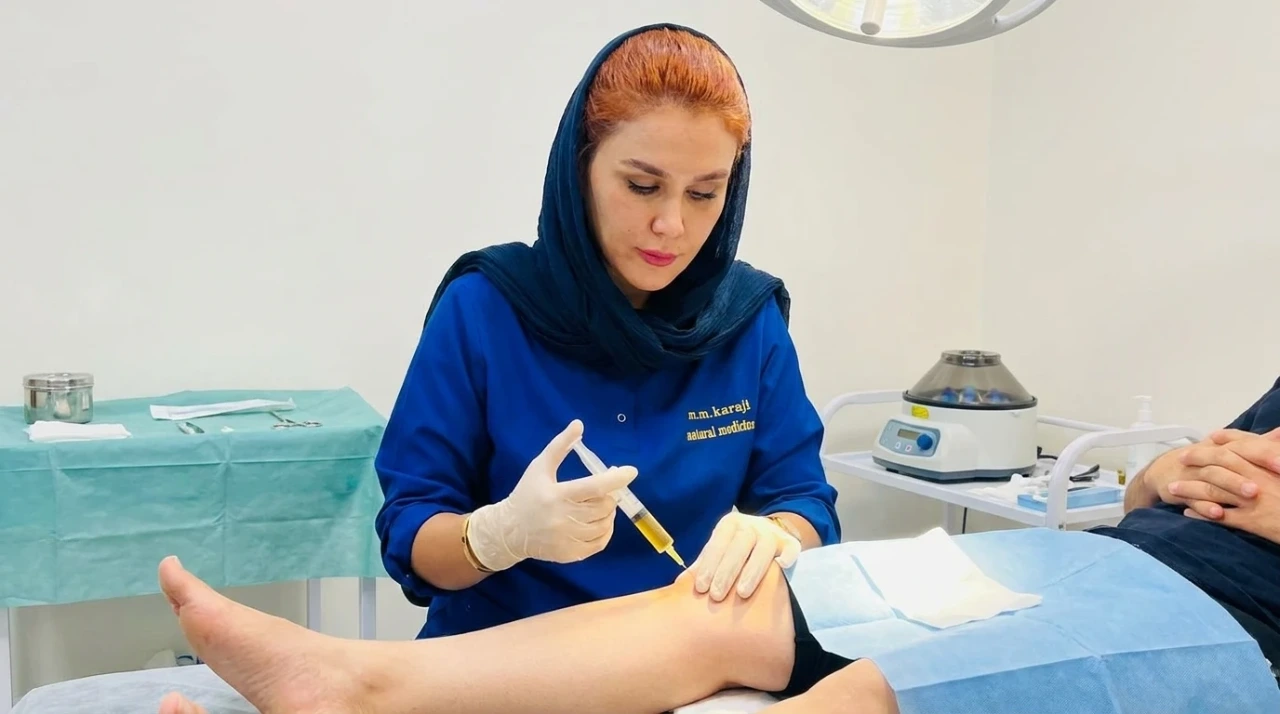 تزریق PRP (پلاسمای غنی از پلاکت)