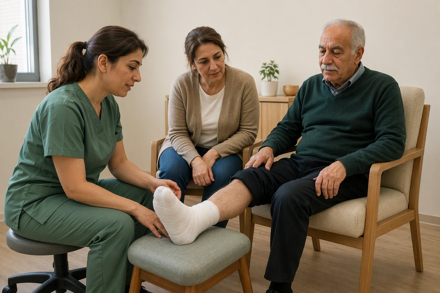 درمان زخم پای دیابتی چقدر طول می‌کشد؟