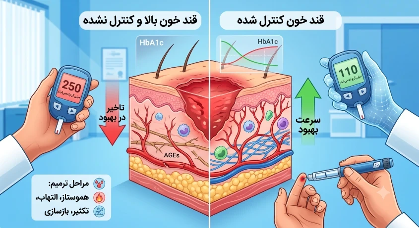 Glycaemic Control and Wound Healing