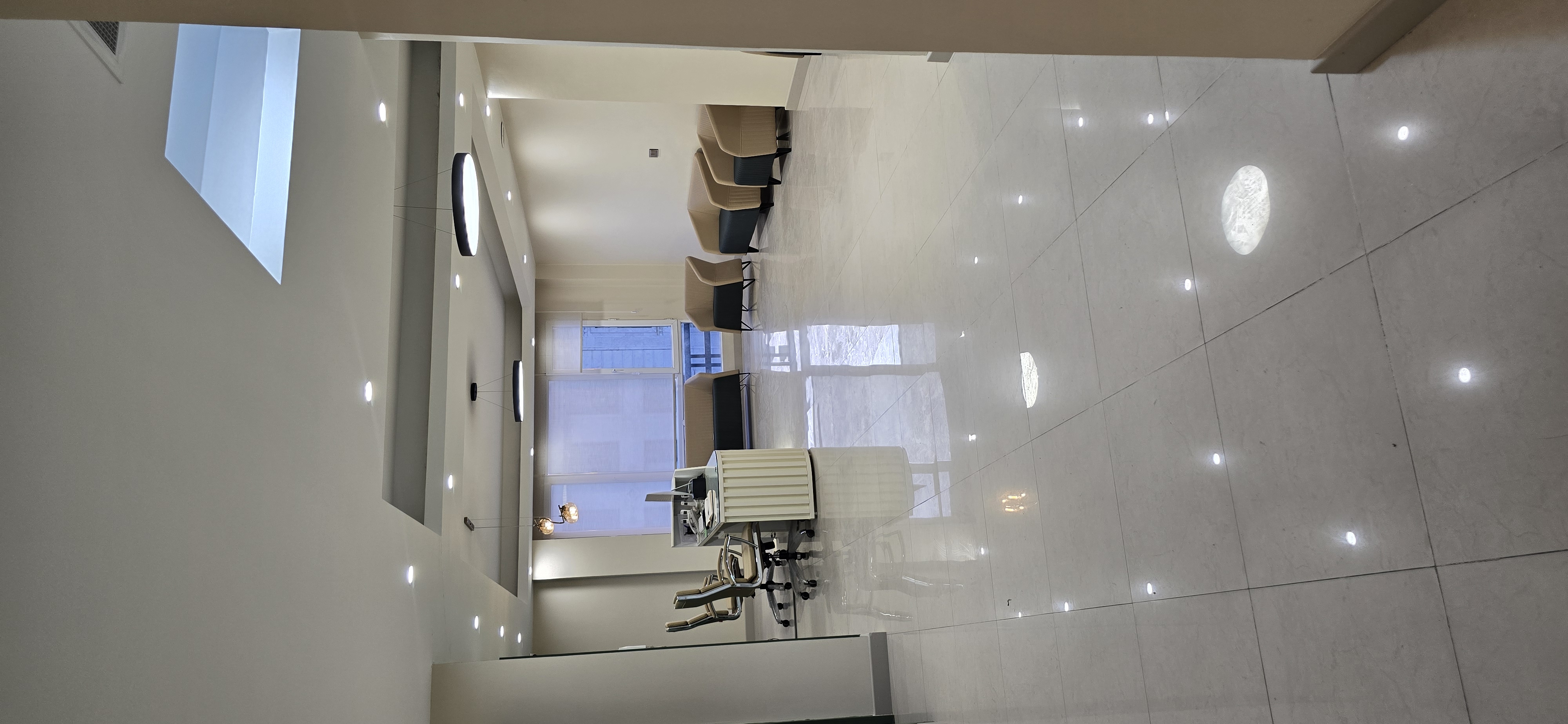 See the treatment space up close