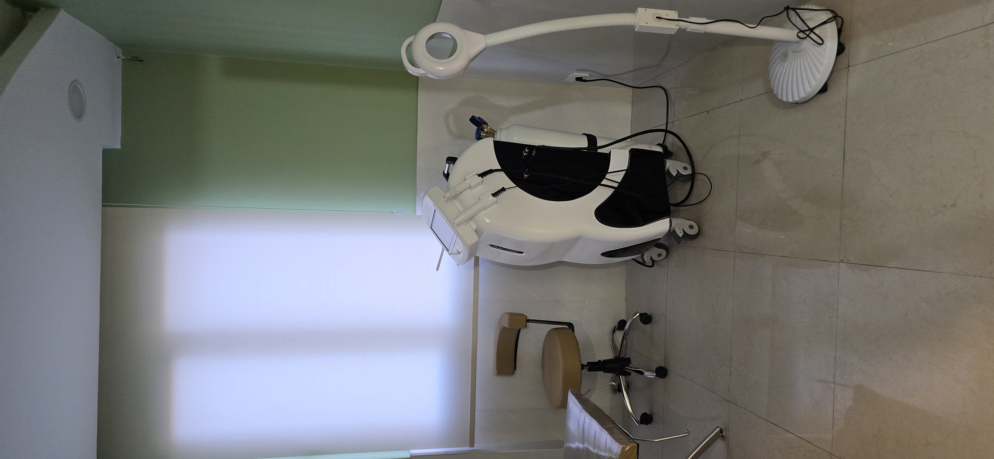 See the treatment space up close